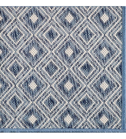 Allred Collaborative - Fibreworks - Pablo Ultramarine Indoor/Outdoor Rug - Pablo Ultramarine Indoor/Outdoor Rug - 1424-268