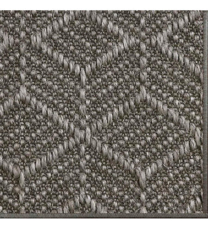 Allred Collaborative - Fibreworks - Rubik Charcoal Sisal Rug - Rubik Charcoal Sisal Rug - 7033-268