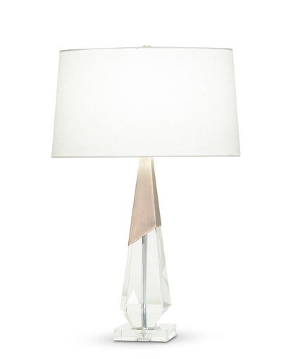 Allred Collaborative - FlowDecor - April Table Lamp - April Table Lamp April Table Lamp - Off-White Linen Shade 4367-OWL