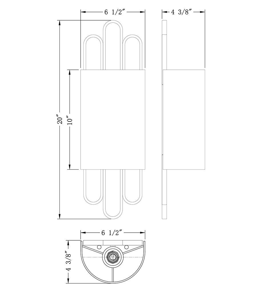 Allred Collaborative - FlowDecor - Barclay Sconce - - Barclay Sconce - Barclay Sconce - - Default Title 6062