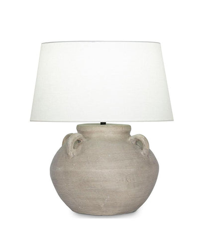 Allred Collaborative - FlowDecor - Beale Table Lamp - - Beale Table Lamp - Beale Table Lamp - - Off-White Linen Shade 4544-OWL