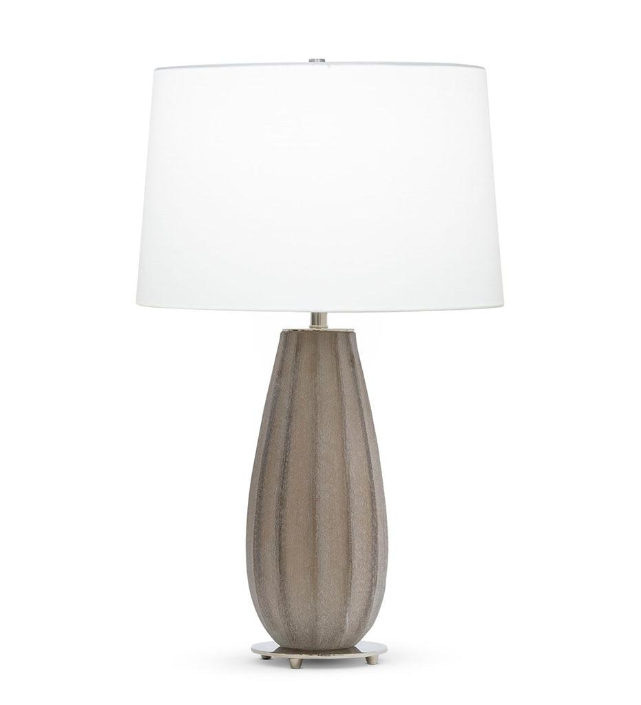 Allred Collaborative - FlowDecor - Danforth Table Lamp - Danforth Table Lamp Danforth Table Lamp - Off-White Cotton Shade 4578-OWC