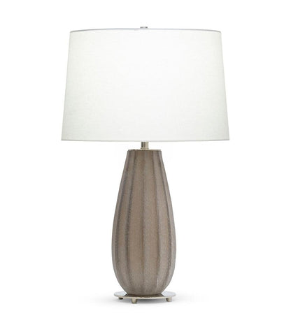 Allred Collaborative - FlowDecor - Danforth Table Lamp - Danforth Table Lamp Danforth Table Lamp - Off-White Cotton Shade 4578-OWC