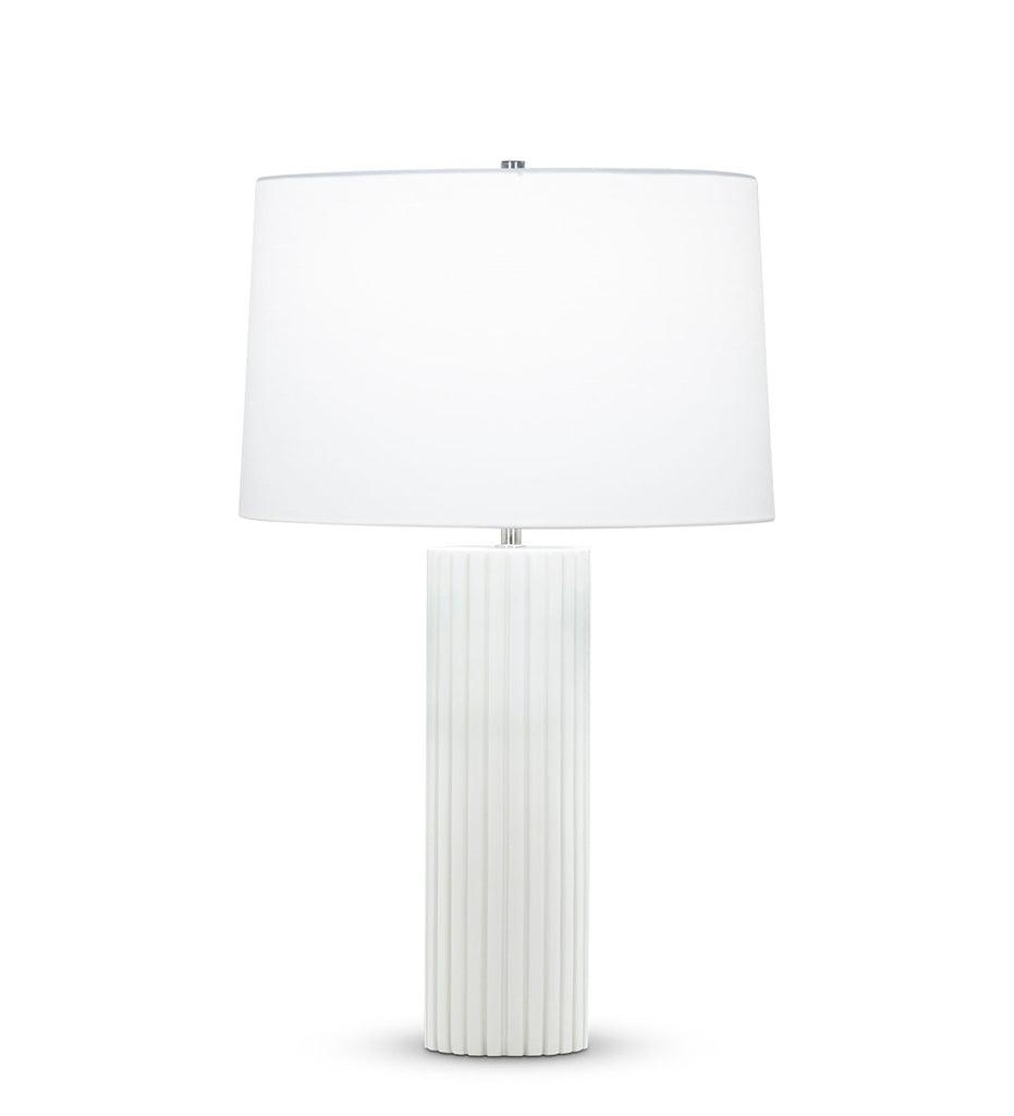 Allred Collaborative - FlowDecor - Dixon Table Lamp - Dixon Table Lamp Dixon Table Lamp - Off-White Cotton Shade 4519-OWC