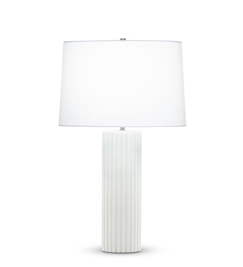 Allred Collaborative - FlowDecor - Dixon Table Lamp - Dixon Table Lamp Dixon Table Lamp - White Linen Shade 4519-WHL