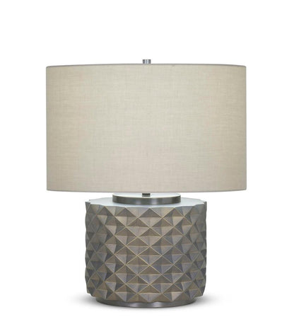 Allred Collaborative - FlowDecor - Emerald Table Lamp - Emerald Table Lamp Emerald Table Lamp - Beige Cotton Shade 4094-BGC