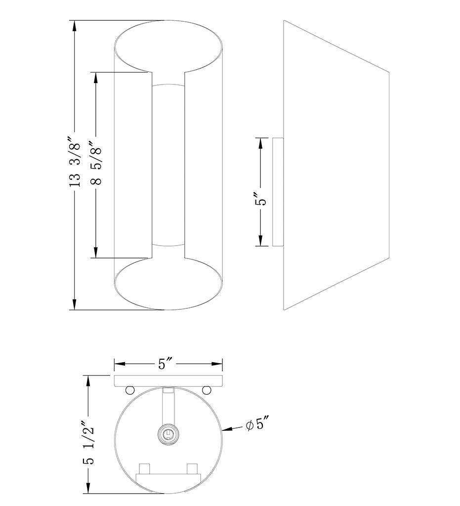 Allred Collaborative - FlowDecor - Enza Sconce - - Enza Sconce - Enza Sconce - - Default Title 6064