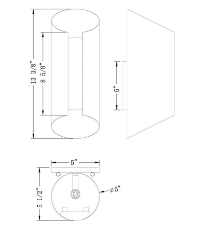 Allred Collaborative - FlowDecor - Enza Sconce - - Enza Sconce - Enza Sconce - - Default Title 6064