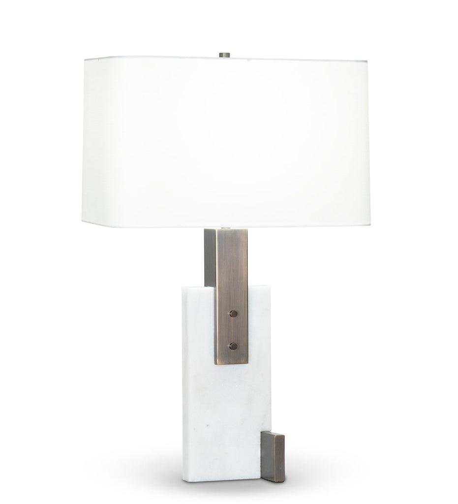 Allred Collaborative - FlowDecor - Fran Table Lamp - - Fran Table Lamp - Fran Table Lamp - - Off-White Cotton Shade 4438-OWC