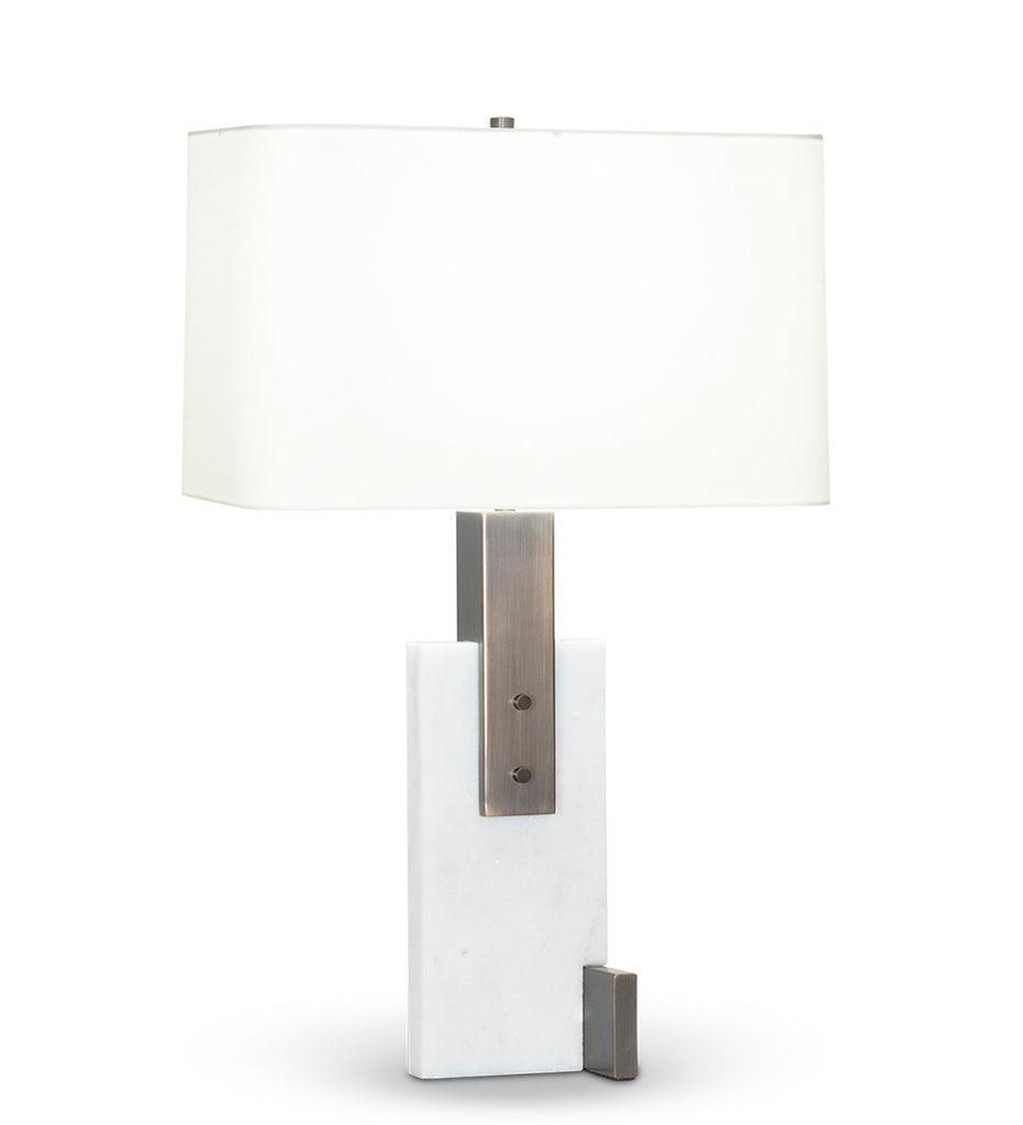 Allred Collaborative - FlowDecor - Fran Table Lamp - - Fran Table Lamp - Fran Table Lamp - - Off-White Linen Shade 4438-OWL