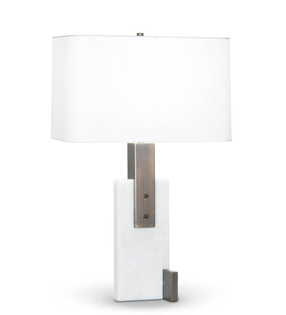 Allred Collaborative - FlowDecor - Fran Table Lamp - - Fran Table Lamp - Fran Table Lamp - - White Linen Shade 4438-WHL