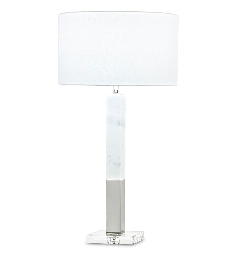 Allred Collaborative - FlowDecor - Howard Table Lamp - Howard Table Lamp Howard Table Lamp - White Linen Shade 3823-WHL