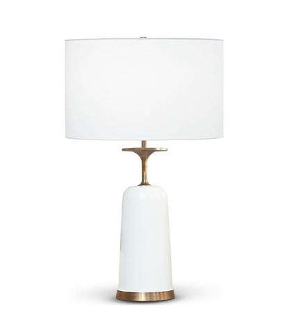 Allred Collaborative - FlowDecor - Judith Table Lamp - - Judith Table Lamp - Judith Table Lamp - - Off-White Cotton Shade 4590-OWC