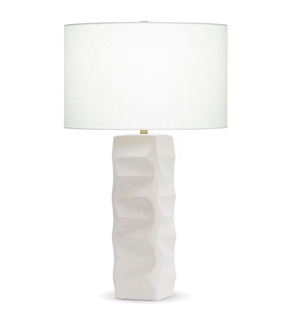 Allred Collaborative - FlowDecor - Kraft Table Lamp - - Kraft Table Lamp - Kraft Table Lamp - - Off-White Linen Shade 4576-OWL