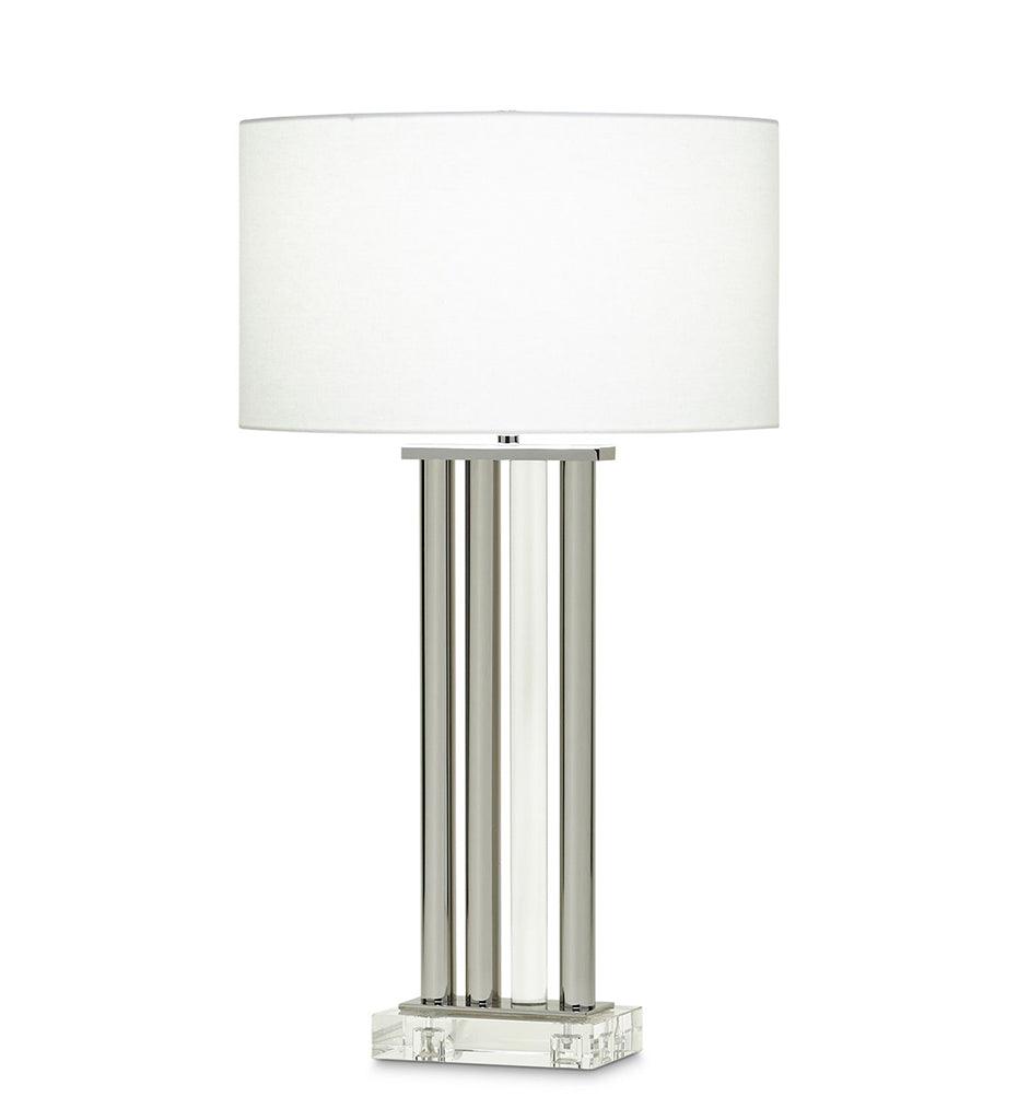 Allred Collaborative - FlowDecor - Lewis Table Lamp - - Lewis Table Lamp - Lewis Table Lamp - - Off-White Linen Shade 3766-OWL