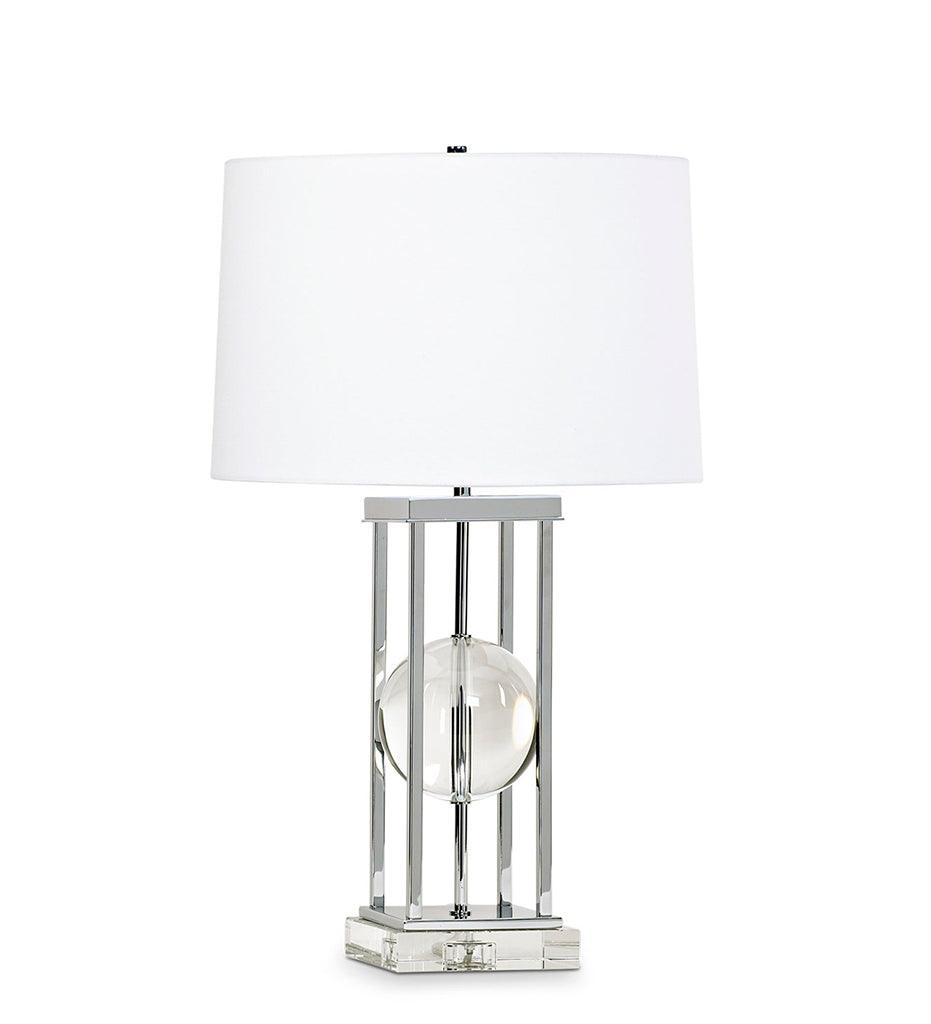 Allred Collaborative - FlowDecor - Locust Table Lamp - - Locust Table Lamp - Locust Table Lamp - - White Linen Shade 3700-WHL