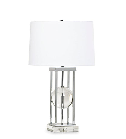 Allred Collaborative - FlowDecor - Locust Table Lamp - - Locust Table Lamp - Locust Table Lamp - - White Linen Shade 3700-WHL