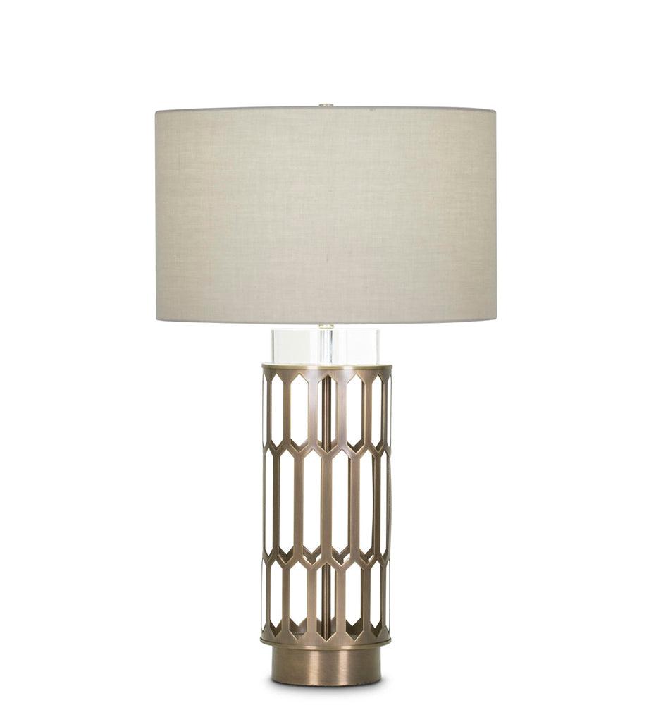 Allred Collaborative - FlowDecor - Portia Table Lamp - Portia Table Lamp Portia Table Lamp - Beige Cotton Shade 4005-BGC