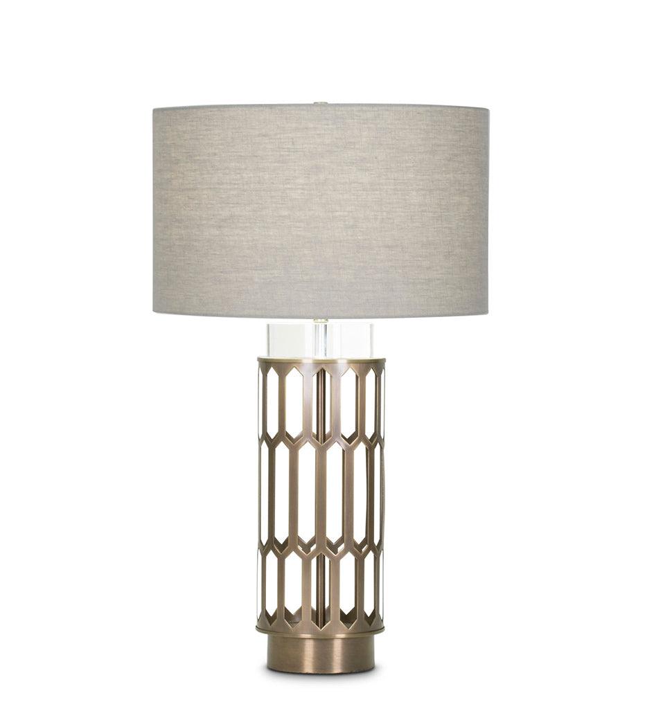 Allred Collaborative - FlowDecor - Portia Table Lamp - Portia Table Lamp Portia Table Lamp - Beige Linen Shade 4005-BGL