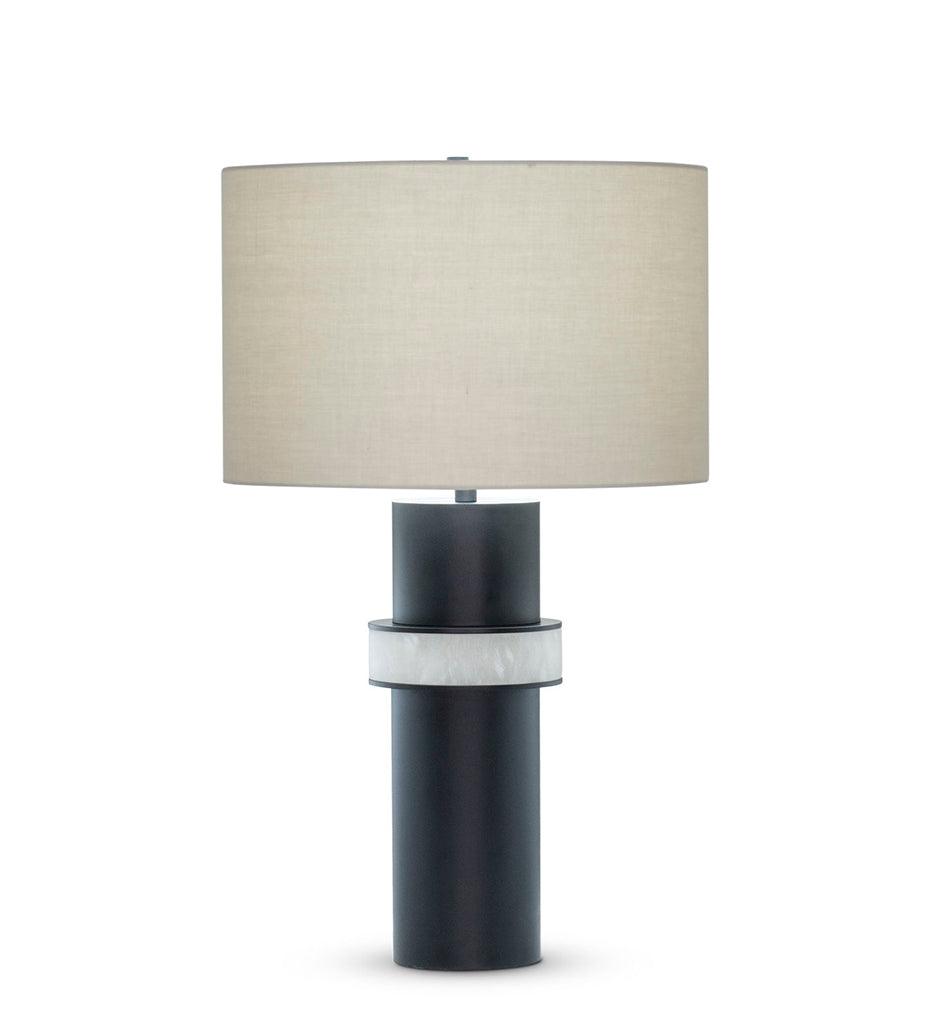 Allred Collaborative - FlowDecor - Ricardo Table Lamp - Ricardo Table Lamp Ricardo Table Lamp - Beige Cotton Shade 4529-BGC