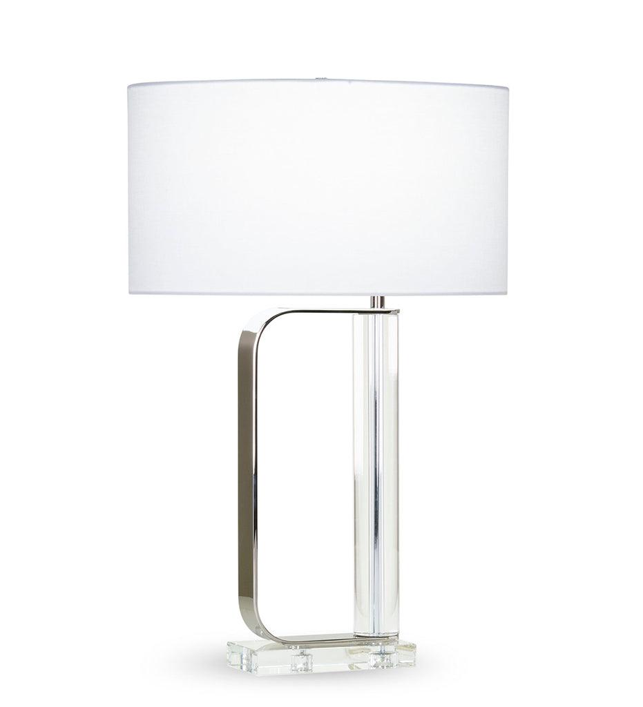 Allred Collaborative - FlowDecor - Ronald Table Lamp - - Ronald Table Lamp - Ronald Table Lamp - - White Linen Shade 4413-WHL