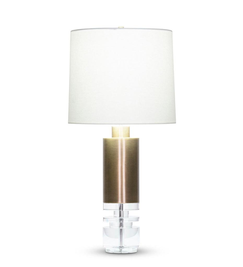 Allred Collaborative - FlowDecor - Scott Table Lamp - Scott Table Lamp Scott Table Lamp - Off-White Linen Shade 4527-OWL