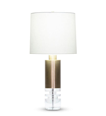 Allred Collaborative - FlowDecor - Scott Table Lamp - Scott Table Lamp Scott Table Lamp - Off-White Linen Shade 4527-OWL