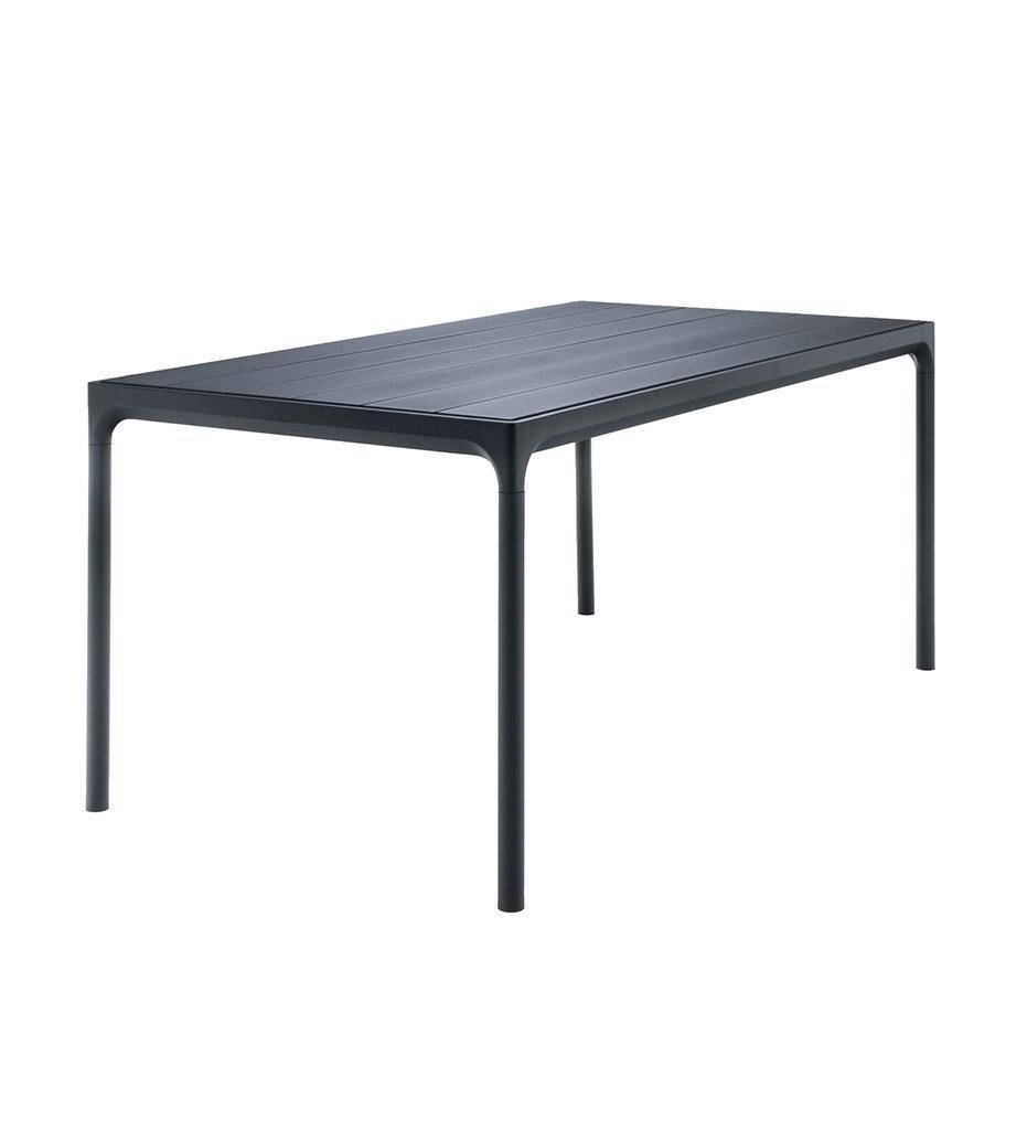 Allred Collaborative - Houe - Four Small Dining Table - Four Small Dining Table Four Small Dining Table - Black-Black HOU 12402-2424