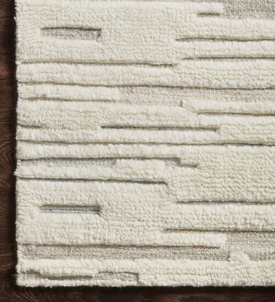 Allred Collaborative - Loloi - Bennett BEN-02 Ivory / Mist Rug - Bennett BEN-02 Ivory / Mist Rug - BENEBEN-02IVMI-2030