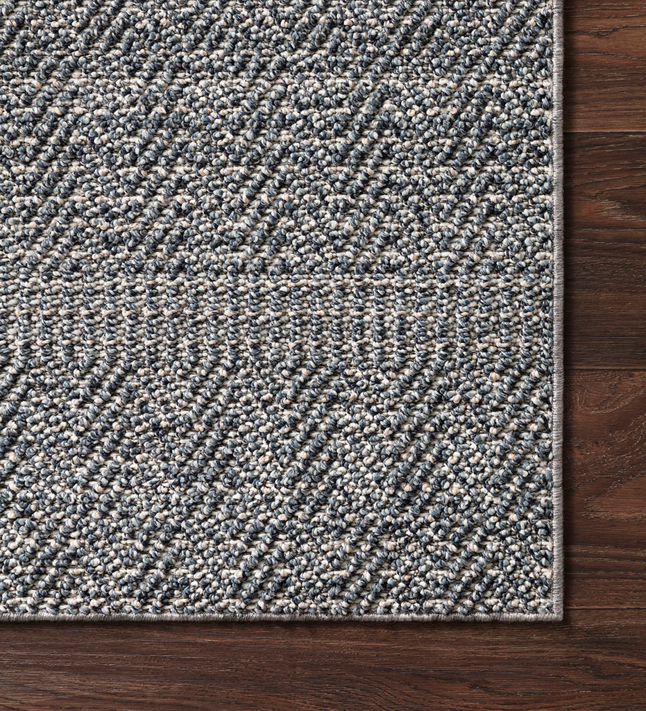 Allred Collaborative - Loloi - COL-02 Denim / Grey Indoor / Outdoor Rug - COL-02 Denim / Grey Indoor / Outdoor Rug - COLECOL-02DEGY-2134