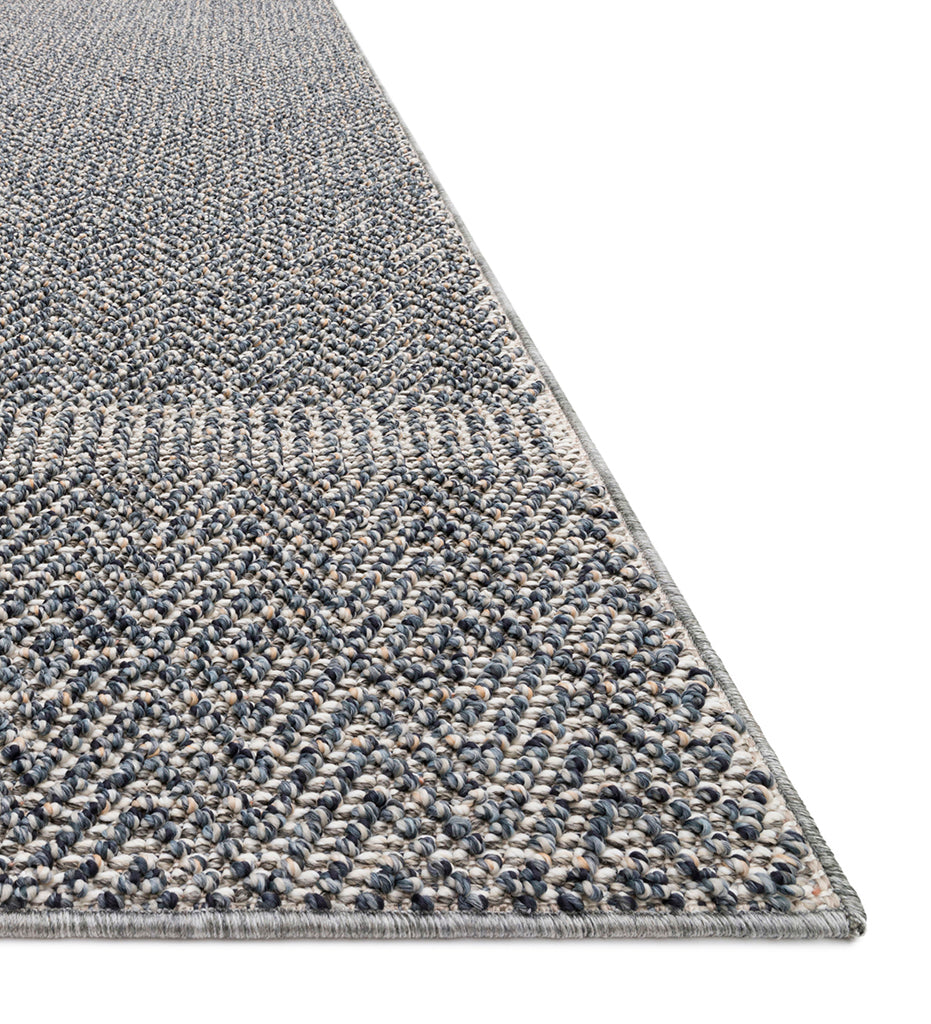 Allred Collaborative - Loloi - COL-02 Denim / Grey Indoor / Outdoor Rug - COL-02 Denim / Grey Indoor / Outdoor Rug - COLECOL-02DEGY-2134