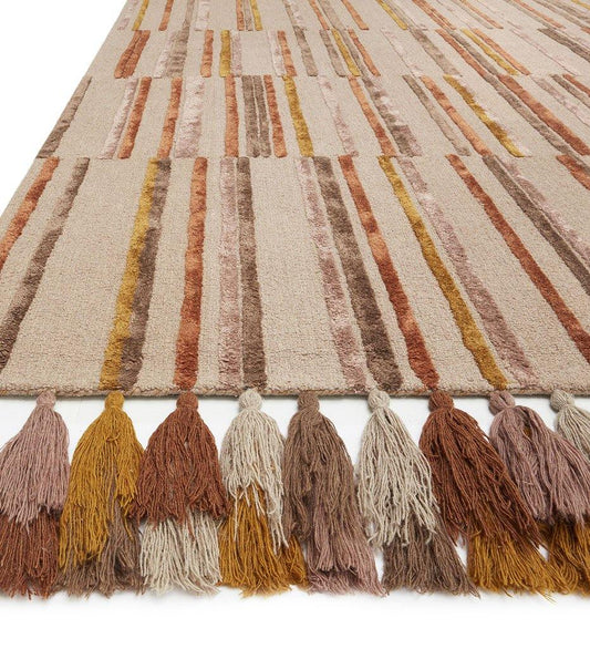 Allred Collaborative - Loloi - Jamila JAA-02 JB Oatmeal / Santa Fe Spice Rug - Jamila JAA-02 JB Oatmeal / Santa Fe Spice Rug - JAMIJAA-02OTSP-2339