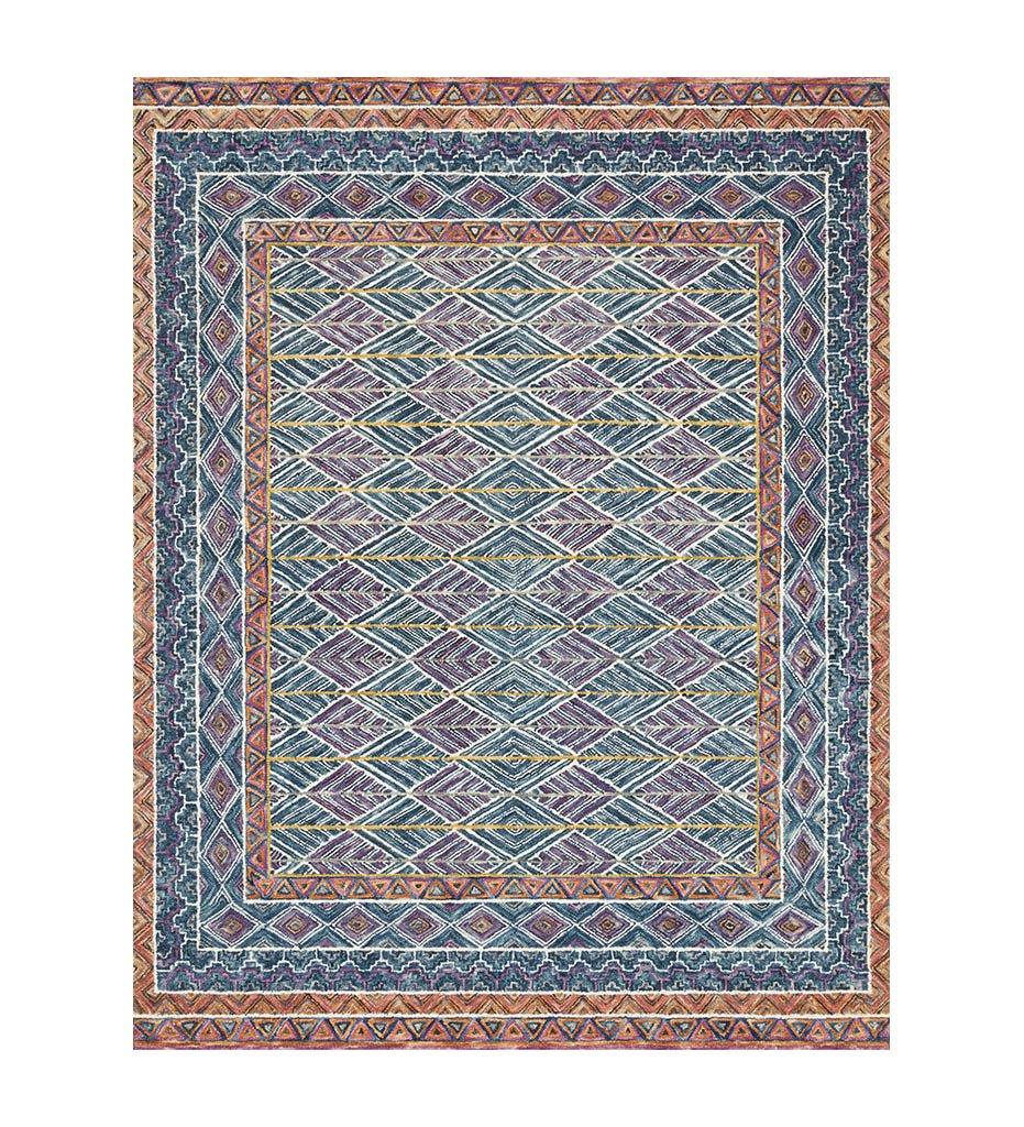 Allred Collaborative - Loloi - Priti PRT-01 Teal / Fiesta Rug - Priti PRT-01 Teal / Fiesta Rug - PRITPRT-01TEFD2339