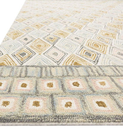 Allred Collaborative - Loloi - Priti PRT-05 Mist-Gold Rug - Priti PRT-05 Mist-Gold Rug - PRITPRT-05MIGO-2339