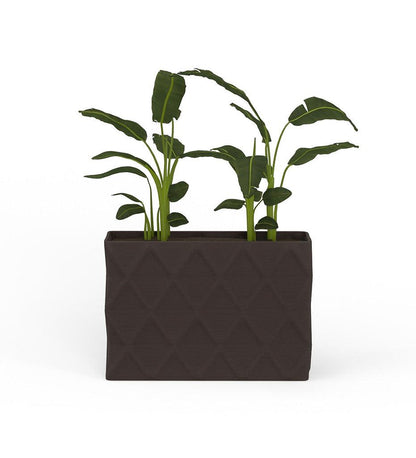 Allred Collaborative - Mobius - Avila Large Rectangular Planter - Diamond - - Avila Large Rectangular Planter - Diamond - - RCT1_26x39_0.24x1.25_PD1_GLCL