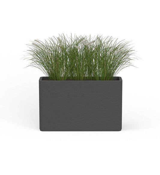 Allred Collaborative - Mobius - Avila Medium Rectangular Planter - Stacks - - Avila Medium Rectangular Planter - Stacks - Avila Medium Rectangular Planter - Stacks - - Glacial RCT1_20x32_0.24x1.25_P01_GLCL