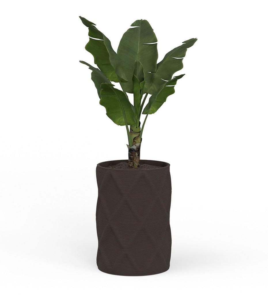 Allred Collaborative - Mobius - Solana Large Round Planter - Diamond - - Solana Large Round Planter - Diamond - - CYL1_26x19_0.24x1.25_PD1_GLCL