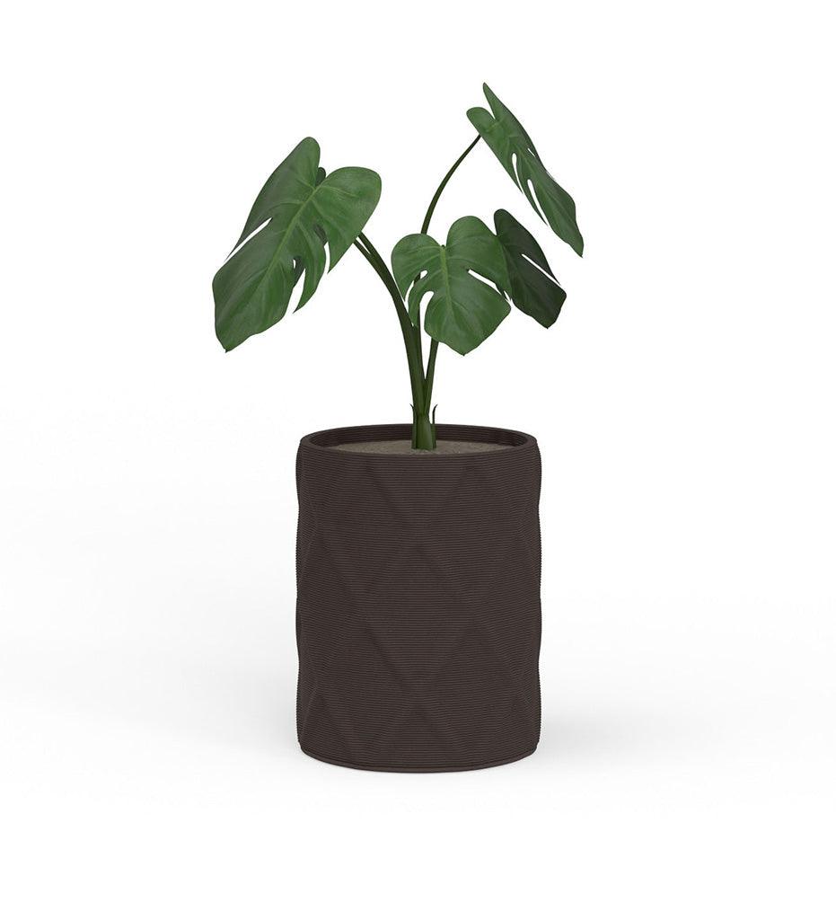 Allred Collaborative - Mobius - Solana Medium Round Planter - Diamond - - Solana Medium Round Planter - Diamond - - CYL1_20x16_0.24x1.25_PD1_GLCL