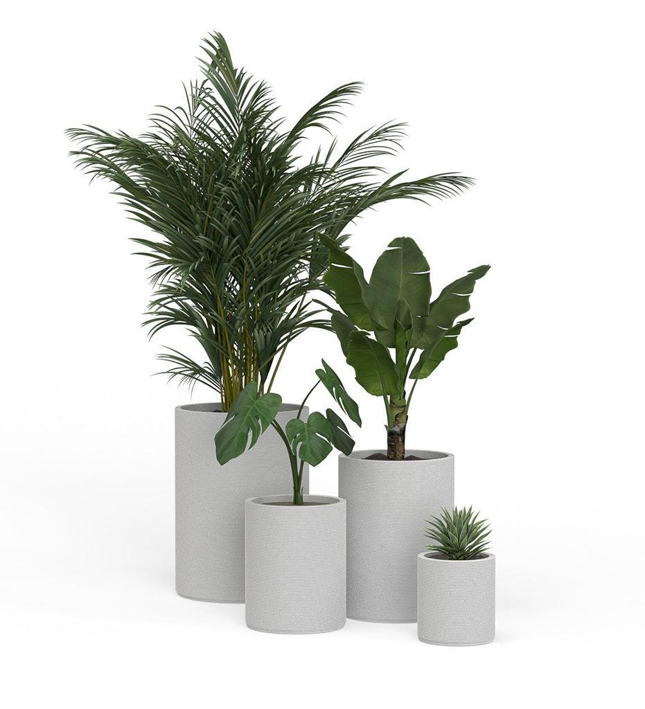 Allred Collaborative - Mobius - Solana Medium Round Planter - Stacks - - Solana Medium Round Planter - Stacks - - CYL1_20x16_0.24x1.25_P01_HTRR