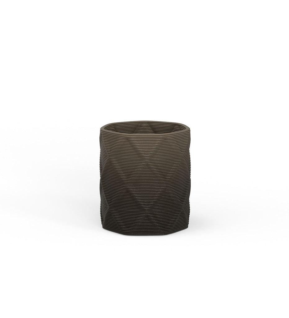 Allred Collaborative - Mobius - Solana Small Round Planter - Diamond - - Solana Small Round Planter - Diamond - - CYL1_13x12_0.24x1.00_PD1_HTRR