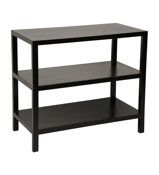 Allred Collaborative - Noir - 2 Shelf Side Tables - Black Wash - 2 Shelf Side Tables - Black Wash - GTAB235HB