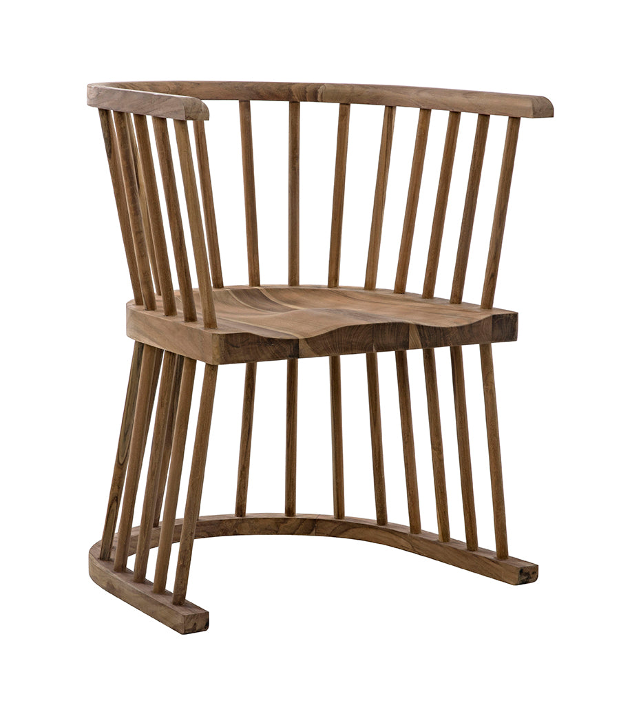 Allred Collaborative - Noir - Bolah Chair - Teak - Bolah Chair - Teak - SOF276T