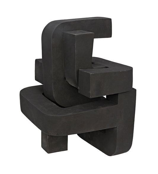 Allred Collaborative - Noir - Curz Sculpture - Fiber Cement - Curz Sculpture - Fiber Cement - AR-268