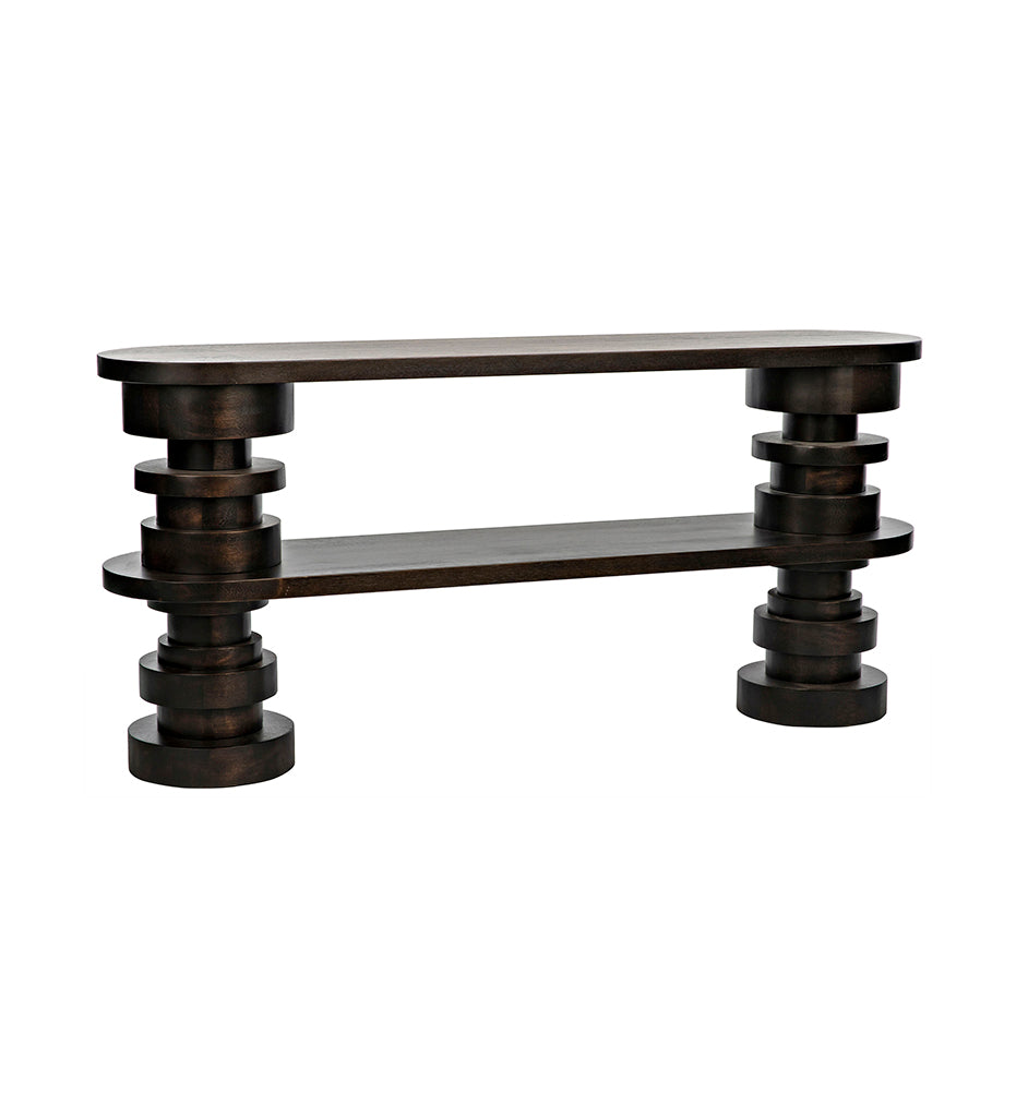 Allred Collaborative - Noir - Fuller Console - Ebony Walnut - Fuller Console - Ebony Walnut - GCON361EB