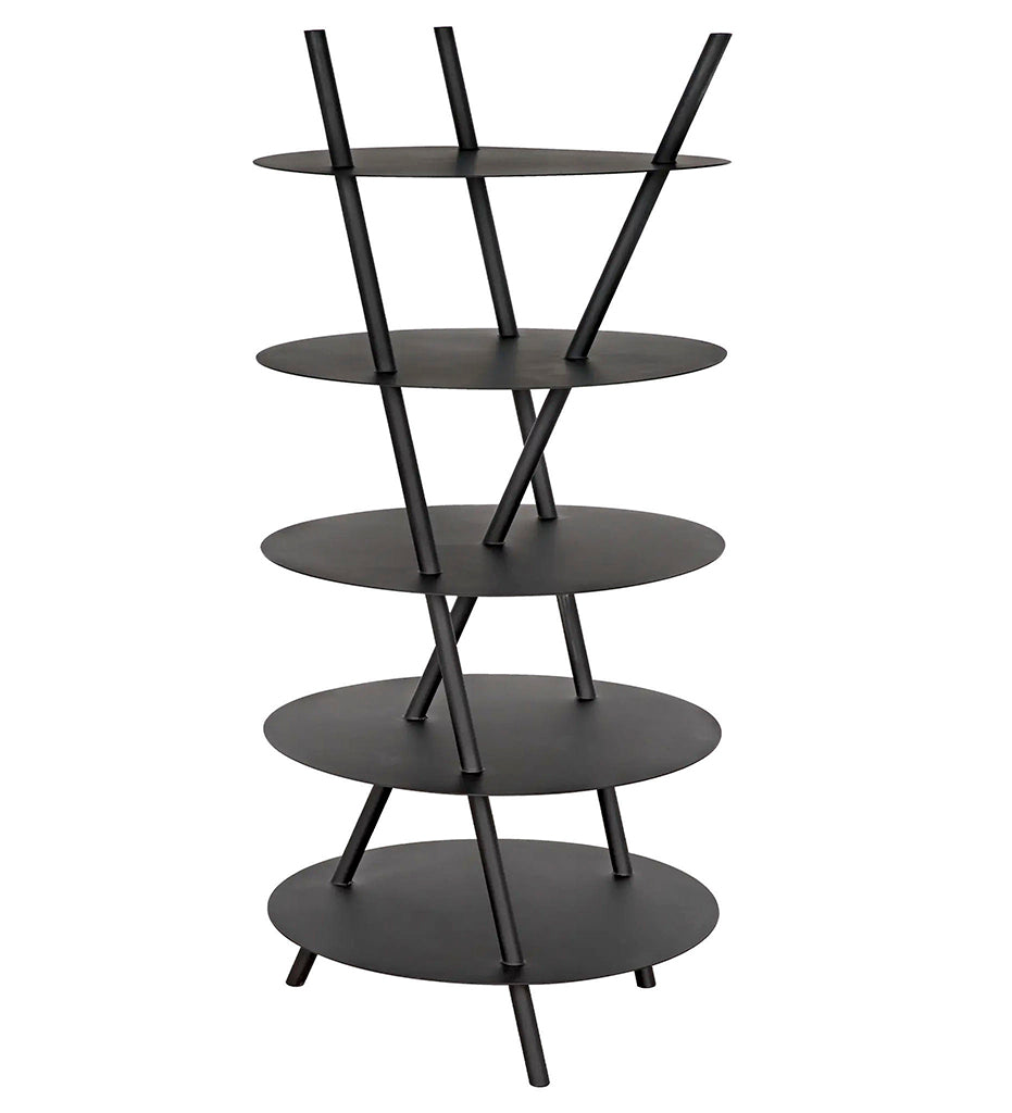 Allred Collaborative - Noir - Gautama Shelf - Black Metal - Gautama Shelf - Black Metal - GBCS242MTB