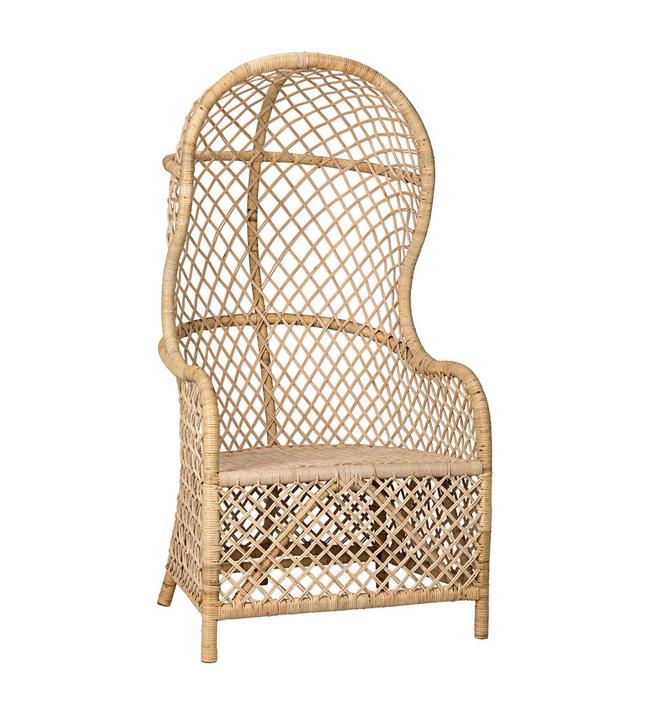 Allred Collaborative - Noir - Gigi Chair - Rattan - Gigi Chair - Rattan - SOF203