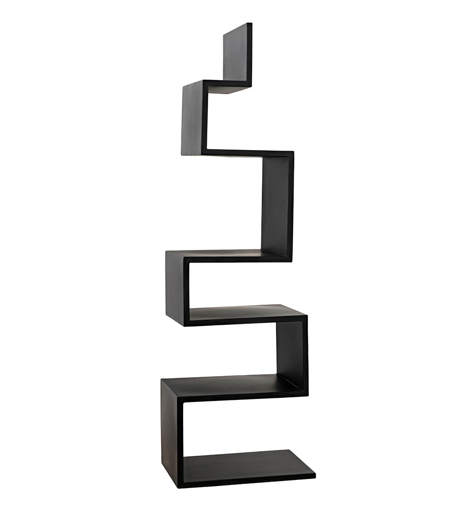 Allred Collaborative - Noir - Laszlo Bookcase - Black Steel - Laszlo Bookcase - Black Steel - GBCS203MTB