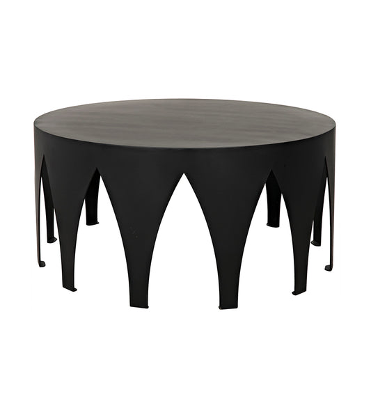 Allred Collaborative - Noir - Morocco Coffee Table - Black Steel - Morocco Coffee Table - Black Steel - GTAB1069MTB