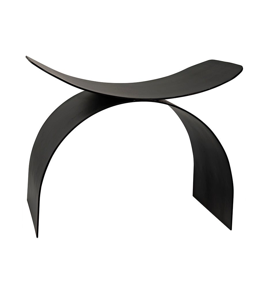 Allred Collaborative - Noir - Papillon Stool - Black Steel - Papillon Stool - Black Steel - GSTOOL154MTB