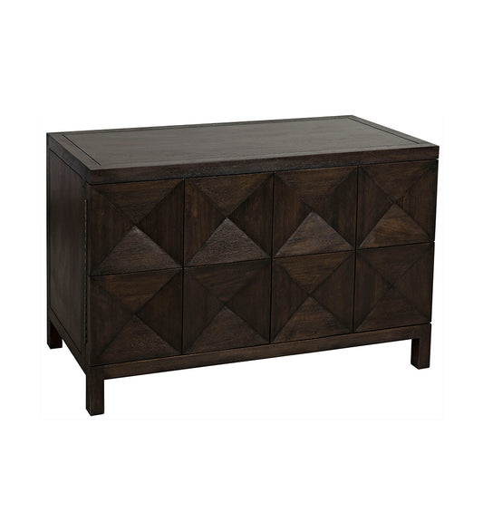 Allred Collaborative - Noir - Quadrant 2 Door Sideboard - Ebony Walnut - Quadrant 2 Door Sideboard - Ebony Walnut - GCON231EB-2